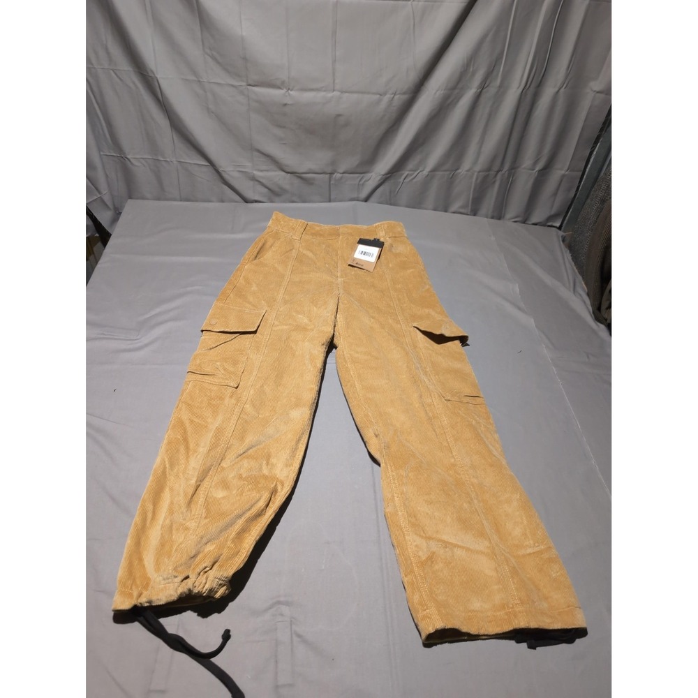North‎ Face Utility Cord Pants Womens 4 Relaxed Fit Cargo Pockets New